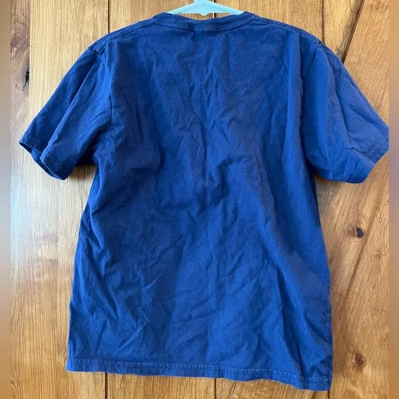 Blue Kids Shirt with Fun Graphic - Picture 2 of 2